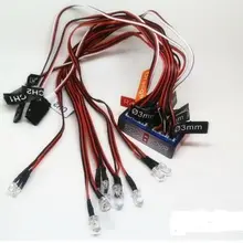 Радиоуправляемая модель axial светодиодный контроллер w/лампы в форме свечи(12) SCX10 призрак EXO Совместимость AX24257 Tamiya по супер скидке CC01 F350 RC4DW 1/10 gelande II Cruiser/FJ4 D90