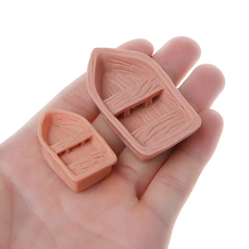 

Micro Landscape Mini Resin Boat Ship DIY Garden Ornament Fairy Garden Decor Doll House Accessories