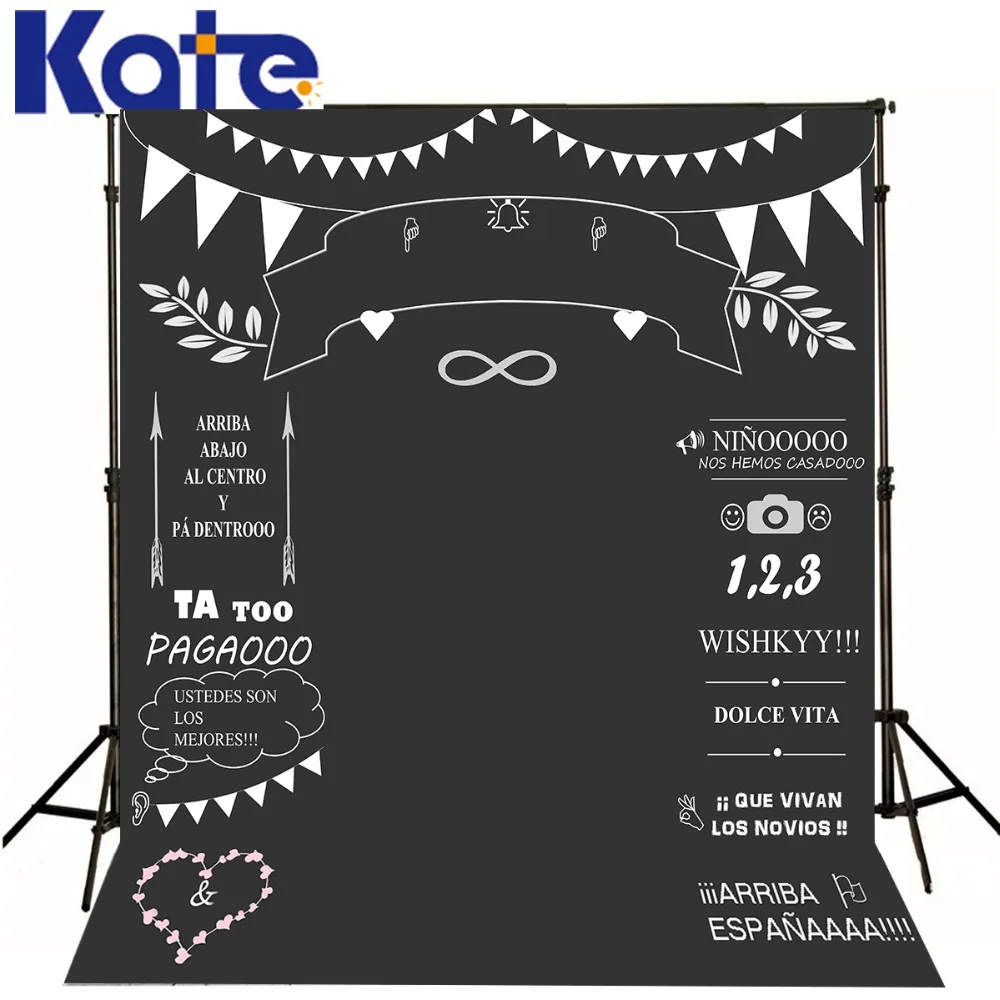 

Wedding Custom Blackboard free Photo Background Signature Together Photo Party Photography Backdrops fotografia For Studio