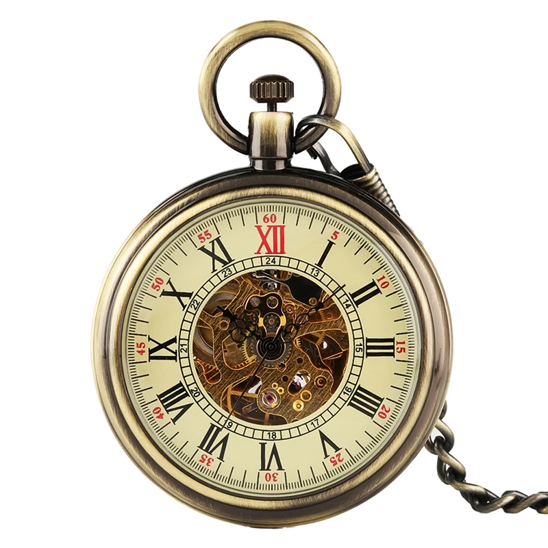 Серебряные винтажные карманные часы с открытым лицом, автоматические механические карманные часы для женщин, Relogio De Bolso, подарки для мужчин и женщин