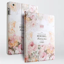 Gview Designer Smart Case For Ipad 4 3 2 3d Embossing Luxury Floral Fashion Smart Stand Leather Cover For Ipad 3 2 4 New