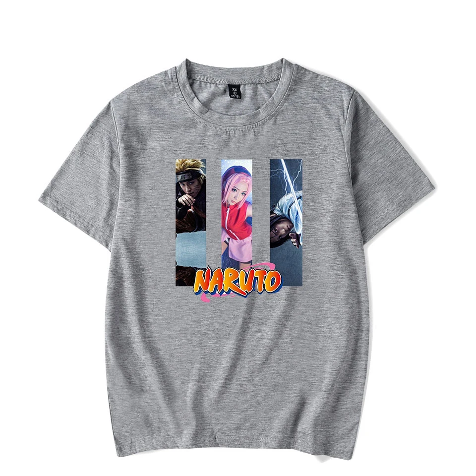 

Naruto Print T-Shirt Summer Fashion Street Men/Women T-Shirt Casual Casual Comfort O-Neck Vibrant Harajuku Short Sleeve T-Shirt