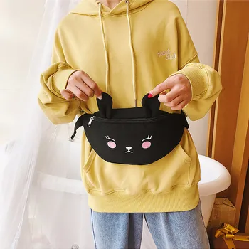 

Child Joker Crossbody Waist Bag Fashion Cute Lovely Animals Printed Banana Waist Packs Adjustable Band Outdoor Messenger Bags #S