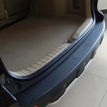 Задний Бампер Защитный порог против потертостей протектор резиновый чехол для Honda CR-V CRV 3-го поколения 2007 2008 2009 2010 2011 год