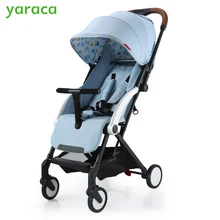 Baby Stroller Folding Baby Carriage Lightweight Prams For Newborns Portable Baby Cart For Travel Sit & Lying Mode Baby Pushchair