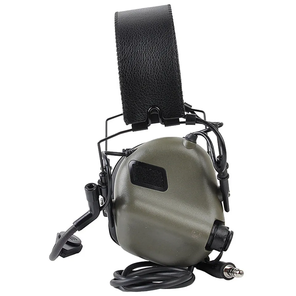 Fone de Ouvido Ptt para Cancelamento Earmor Tático Conjunto Ruído Fones Comunicação Aviação Militar Softair Tiro & 31 Earmor tático fone de ouvido & conjunto