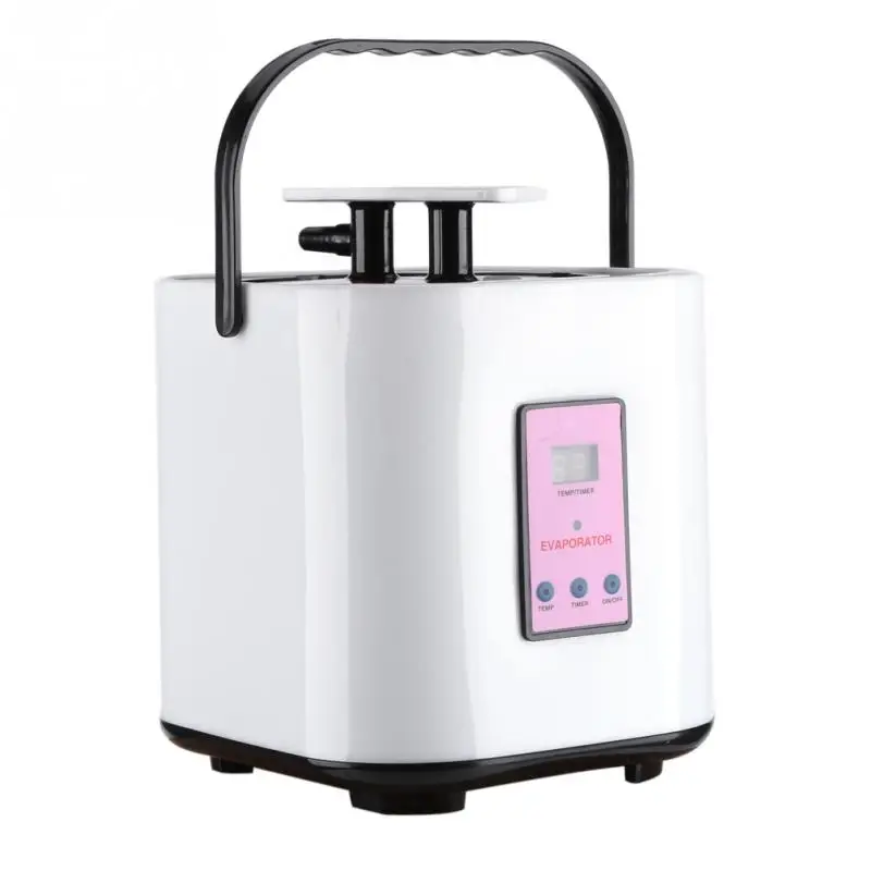 

110V 1000W Saunas Steam Generator 2L Fumigation Machine Home Steam Generator Saunas Steamer Pot with Timer Temp Display US Plug