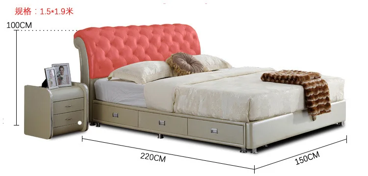 Настоящая Натуральная кожа каркас кровати мягкие кровати мебель для дома спальни camas горит muebles de dormitorio yatak мобильный кварто Бетт