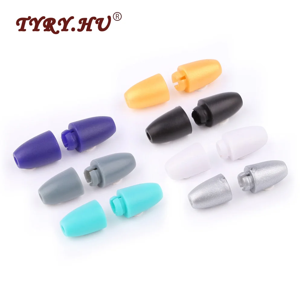 Tyry.hu Bead Clasp Breakaway Plastic Clasps Safety For Baby Diy Necklace Pacifier Chain 50