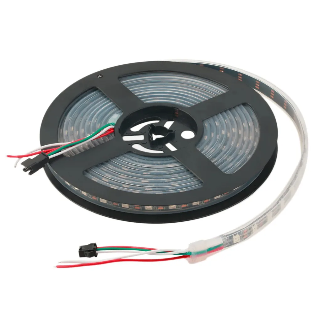 

2017 WS2812B 5M 5050 SMD Digital 300 LED Strip Light Addressable Color DC5V Newest LED Light Strings