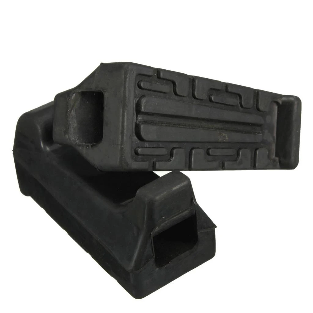 

1 Pair Left & Right Motorcycle Rubber Front FootRest Foot Pegs For Yamaha YBR125 YBR 125 All Years Motorcycle Accessories