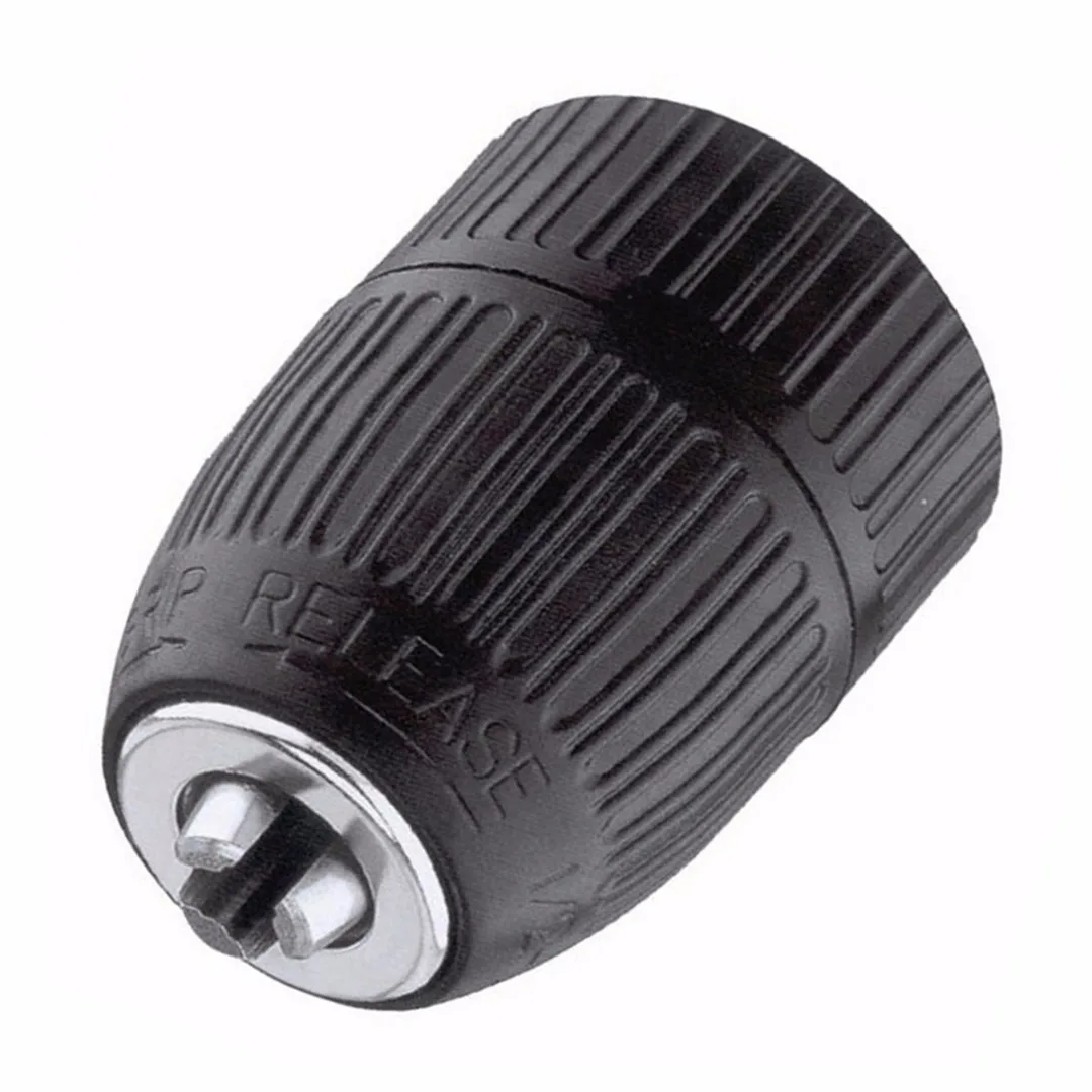 1pc Black 13mm 1/2" x 20 UNF Mount Keyless Drill Chuck Adapter For Rotary Impact Power Drills Cordless Drill Drivers Mayitr