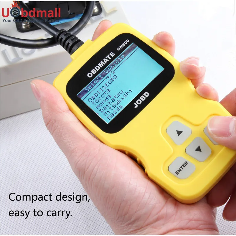 Professional Japanese Car Diagnostic Tool OBDMATE OM500 JOBD J1850