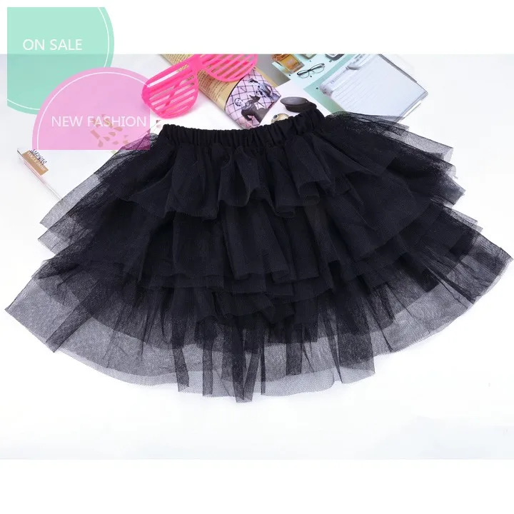 

2015 Tutu Baby Saia Sale Casual Ruffles Ball Gown Solid Pettiskirt Girls Skirts Princess Skirt Puff (rosered) - (rr) --130 (130)