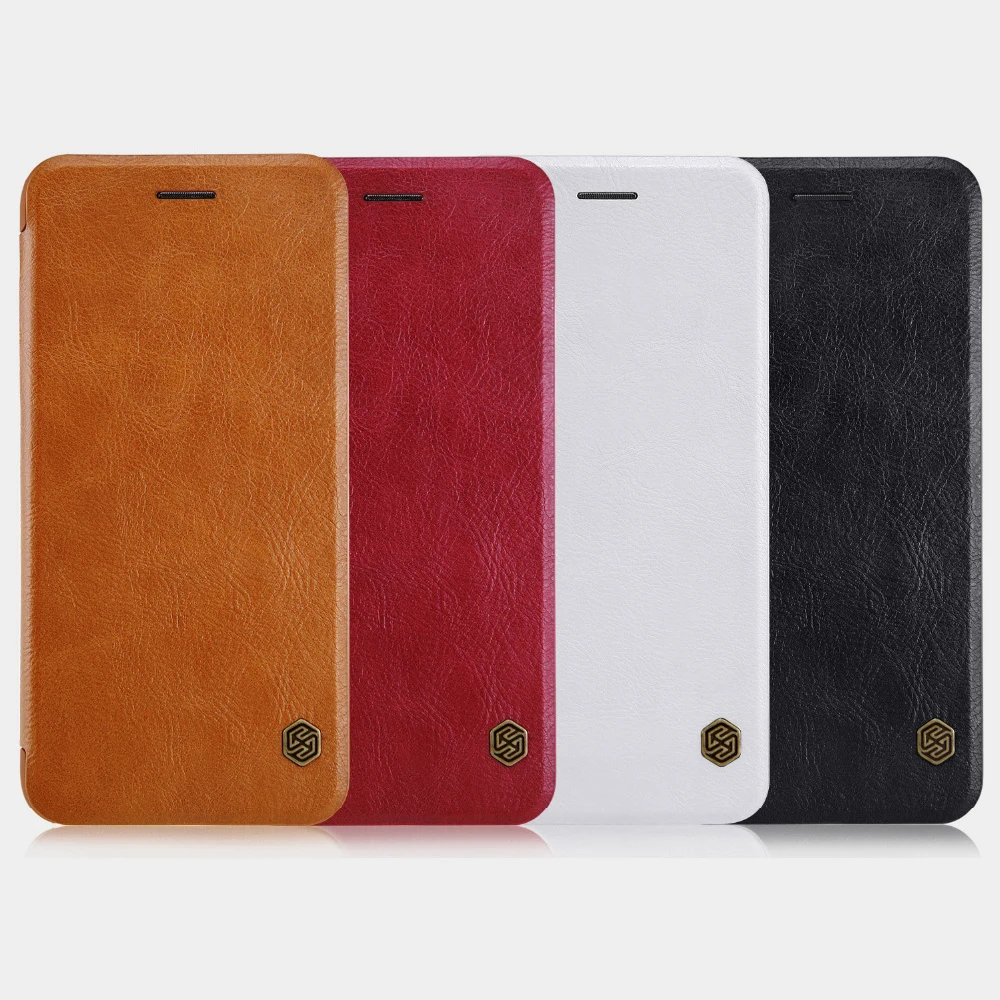 

For Apple iPhone 11 Pro Max Case For iPhone 8 7 Plus X Xs Xr Cover Nillkin Luxury Leather Card Slot Flip Cases Bag Capa Coque