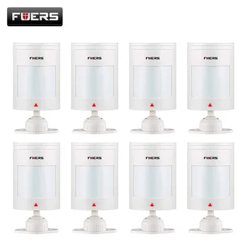 

Fuers 1pcs/3pcs/5pcs/8pcs Wired PIR Motion Sensor Detector For GSM PSTN Home Security Alarm System