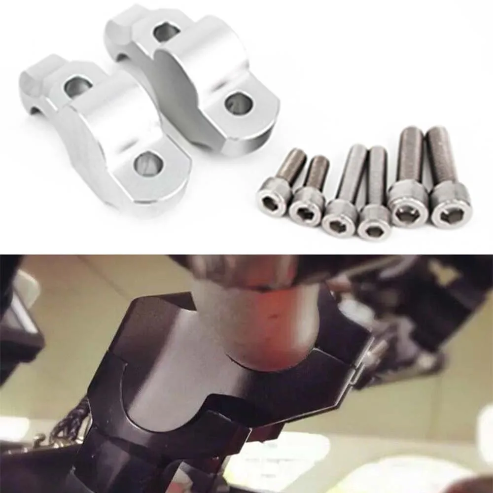 1 пара CNC руль стоячий зажим Крепление для BMW R Nine T R NineT R9T