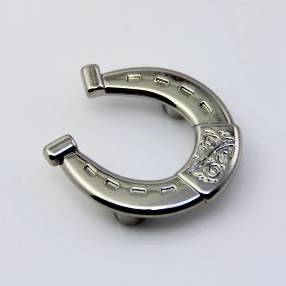 (KBM01) Wholesale 50pc 1"(2.4cm) Equestrian Cowboy Single Horseshoe