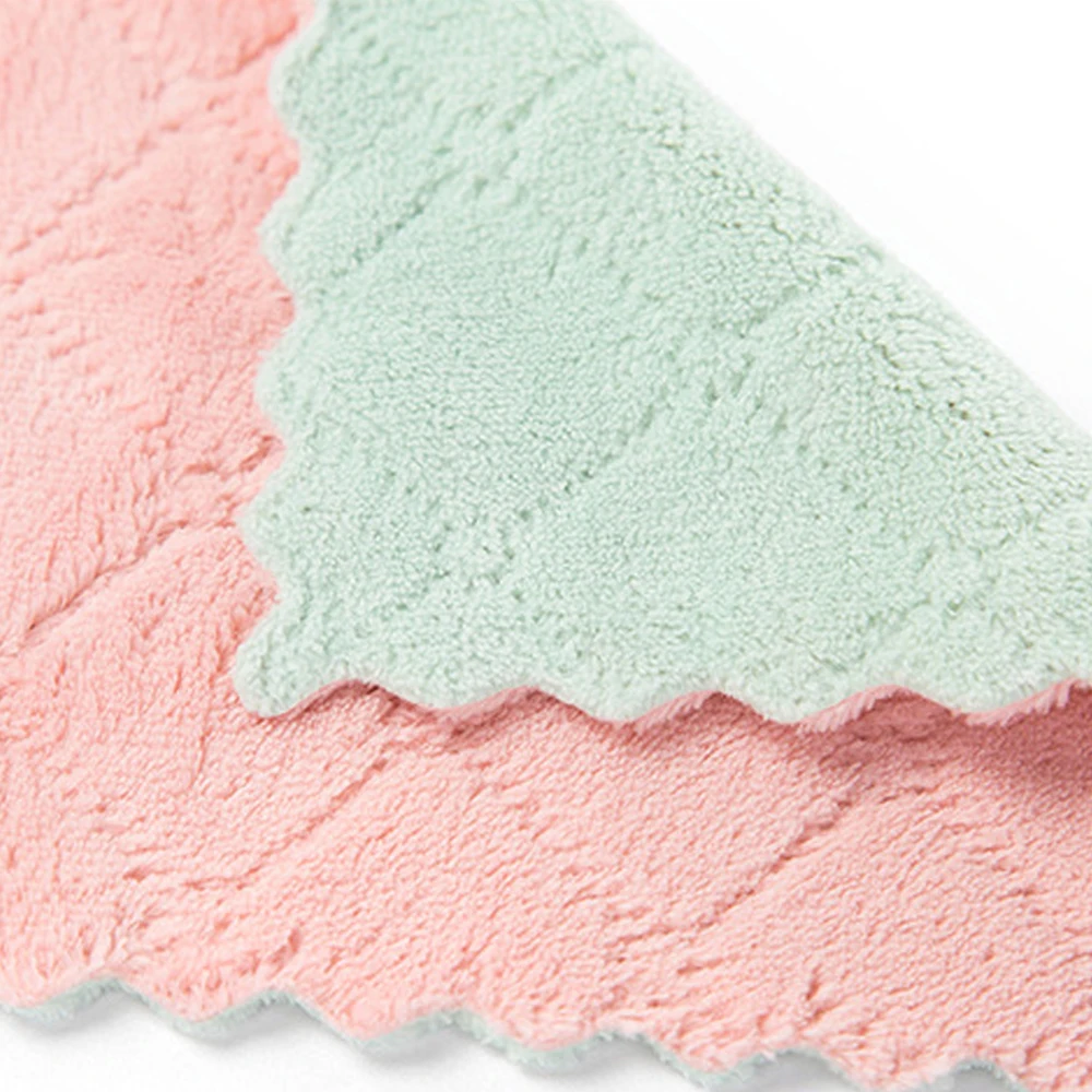 kichen tools Super Absorbent Microfiber kitchen dish Cloth High-efficiency tableware Household Cleaning Towel gadgets cosina (10)