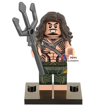 50 шт. супергерой Аквамен фильм строительные блоки, друзья для девочек мальчиков дети игрушки детские игрушки