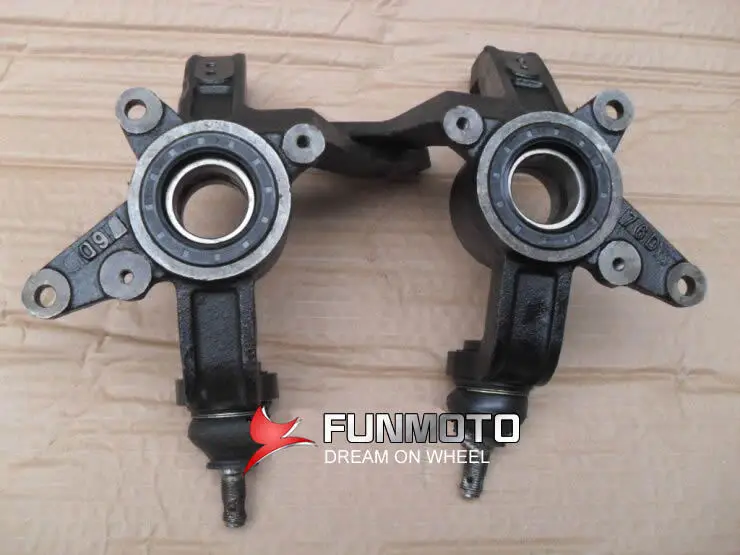 

left and right Steering knuckle and claw of JIANSHE400CC ATV