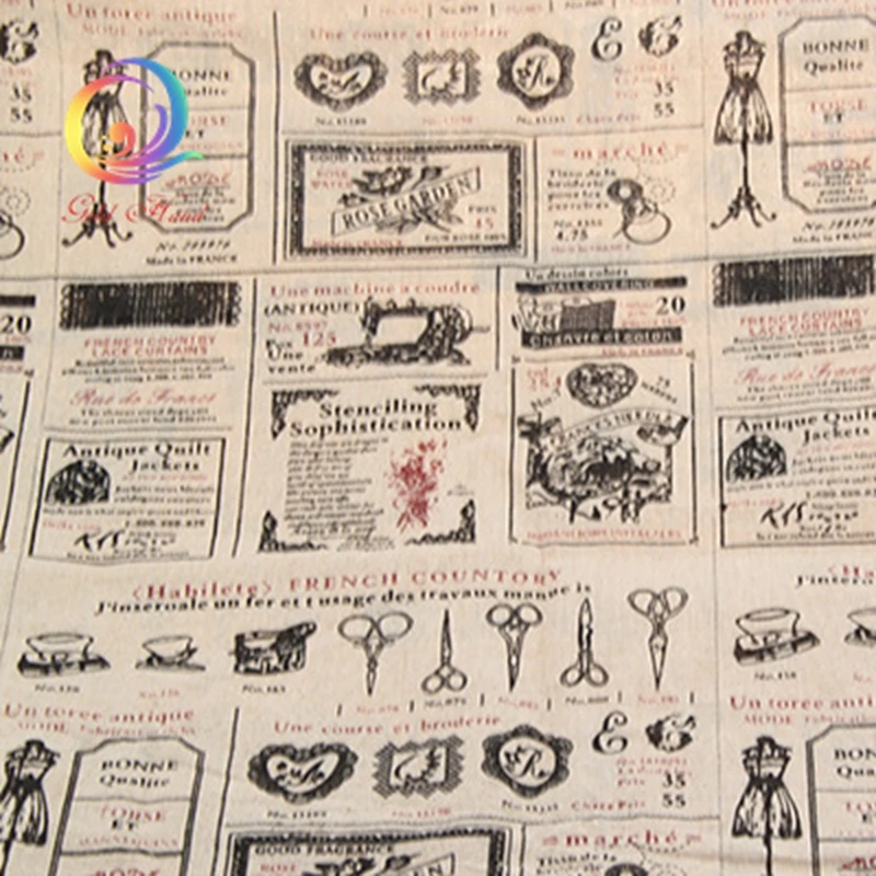 

Zakka Cotton Linen Fabric For Handmade Hometextile Fabrics Cloth For Sofa Curtain Bag Cushion Furniture Cover Material Half Yard