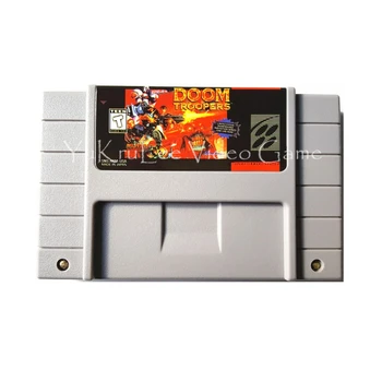 

Mutant Chronicles Doom Troopers Video Game Accessories Cartridge Card for Super Entertainment System US Version S055