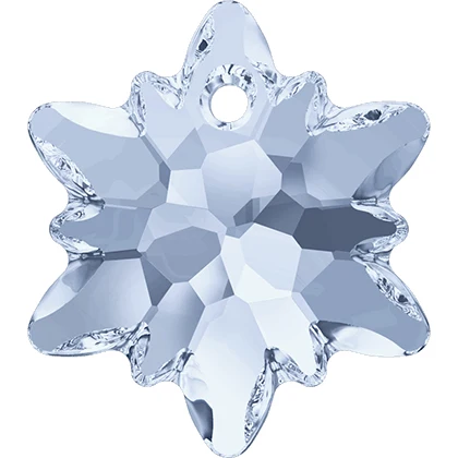 1 шт.) кристалл Swarovski 6748 подвеска «Эдельвейс» Австрийские бусины Стразы для изготовления ювелирных изделий своими руками