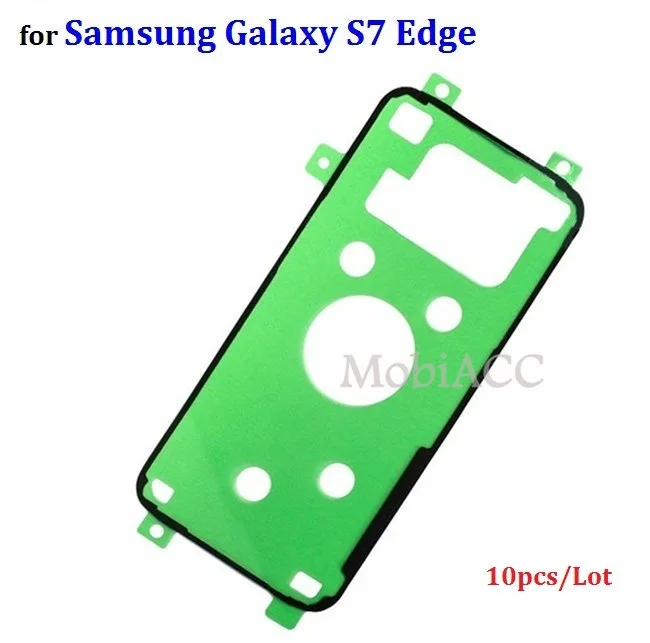 10 шт./лот оригинальная наклейка на заднее стекло для Samsung Galaxy S7 Edge Наклейка заднюю