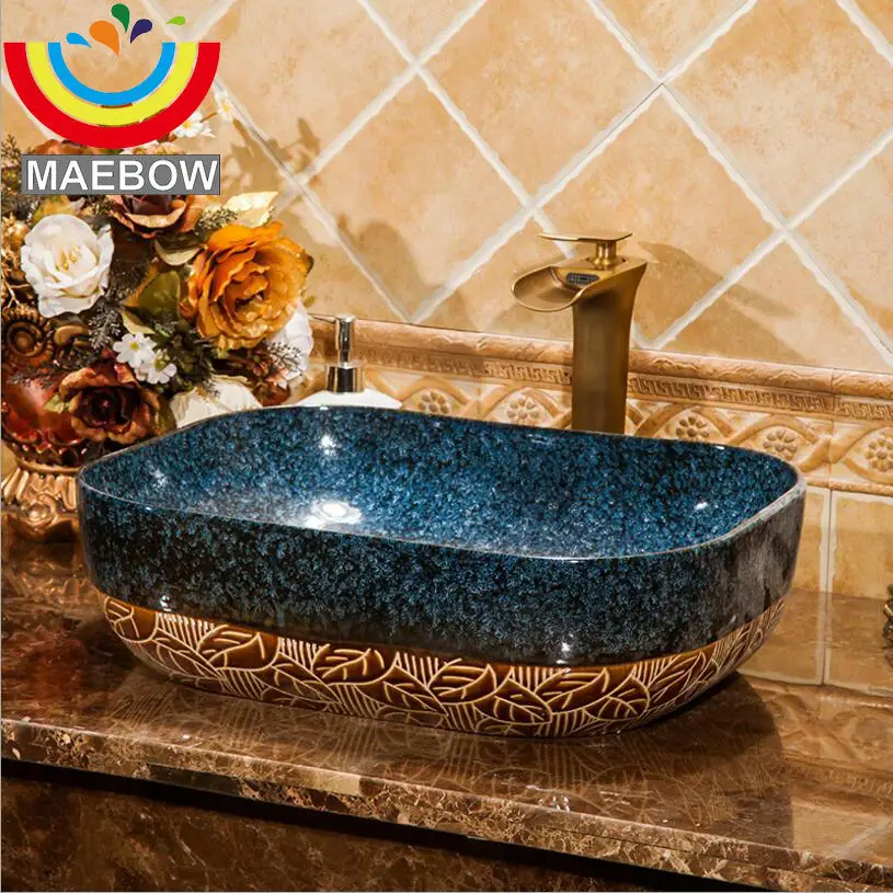 5 видов прямоугольная раковина для ванной комнаты|wash basin|rectangular bathroom sinkbathroom sink |