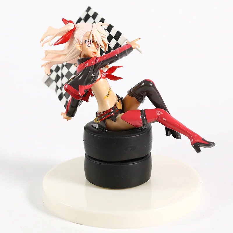 Fate/Kaleid Liner Prisma Illya Racing Illyasviel/Chloe сексуальная девушка ПВХ фигурка Коллекционная фигурка игрушка кукла