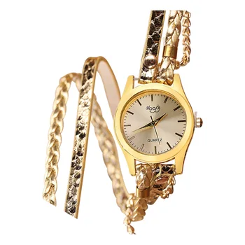 

Women's Wrapped Bracelet Watch Women's Woven Snake Quartz Watch