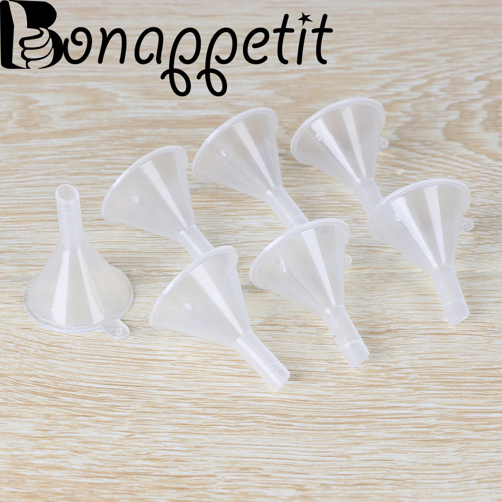 

Mini Transparent Plastic Funnel Hopper Gadgets Perfume Emulsion Packing Auxiliary Tool Kitchen Dining Cooking Accessories