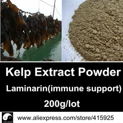 

Pure Kelp Extract Powder Natural Laminaria Japonica Polysaccharides 30% Immune Health Support Dietary Supplements