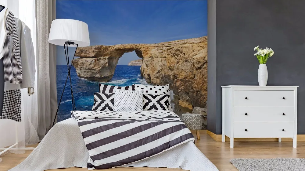 washable-wall-murals-styles-bedroom-themes-azure-window-in-malta
