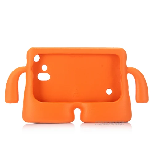 orange CWNOTBHY EVA детский противоударный силиконовый чехол-подставка для lenovo Tab 2 A7-20 A7-20F 7,0 защитный чехол для планшета - Цвет: orange