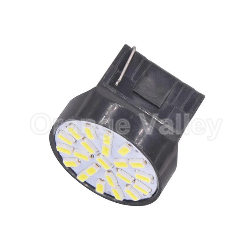 2 шт. супер яркий T20 W21W 7440 22 светодиодный 3014 SMD белый автомобильный противотуманный