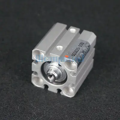 

CQSB20-20D Compact Cylinder Standard Type Double Acting Single Rod Bore 20mm Stroke 20mm