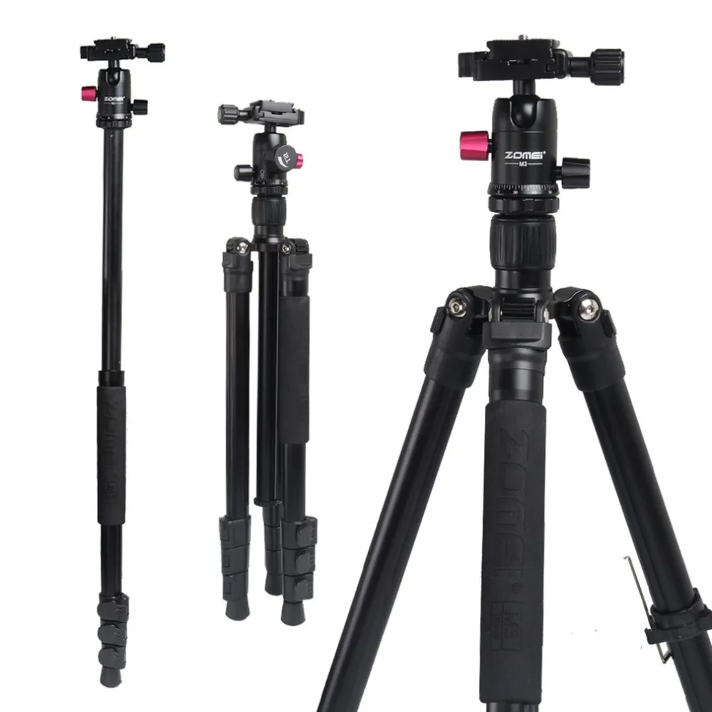 

Zomei M3 Camera Tripod Quick Release Plate For SLR DSLR Camera Professional Lightweight Aluminium Alloy With Ball Head