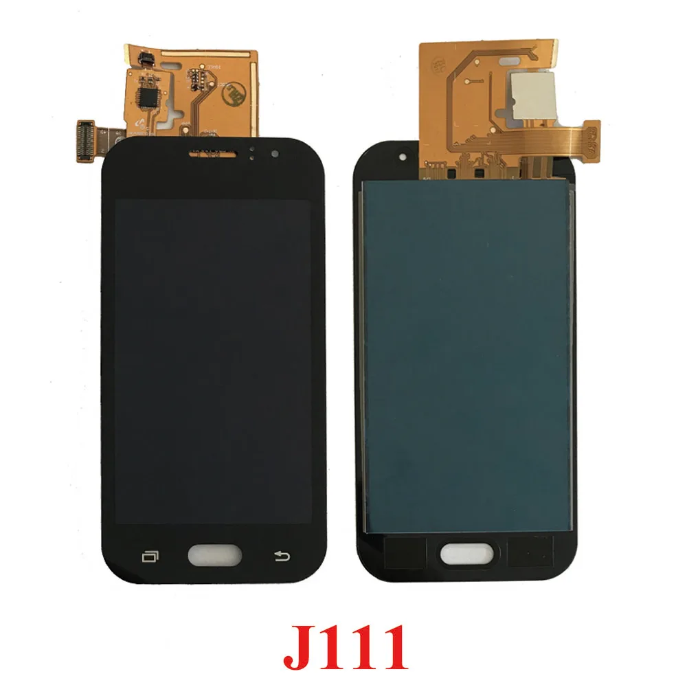 Регулируемый для Samsung Galaxy J1 Ace J110 j110f j110h j110fm J111 ЖК-дисплей Дисплей модуль Сенсорный