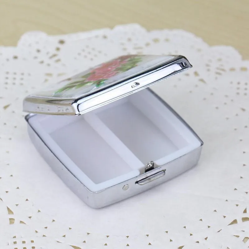 4 шт. складные таблетки органайзер для лекарств|pill box|portable pill boxpill case |