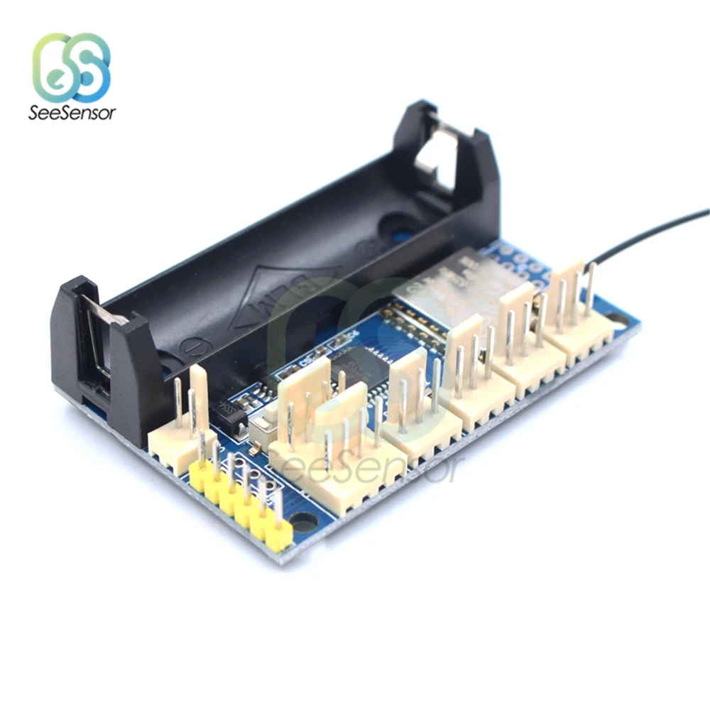 LoRa радио узел V1.0 433 МГц 868 915 RFM95 SX1276 ATmega328P RFM98 с 3 7 В 14500 держатель батареи 12 Антенна