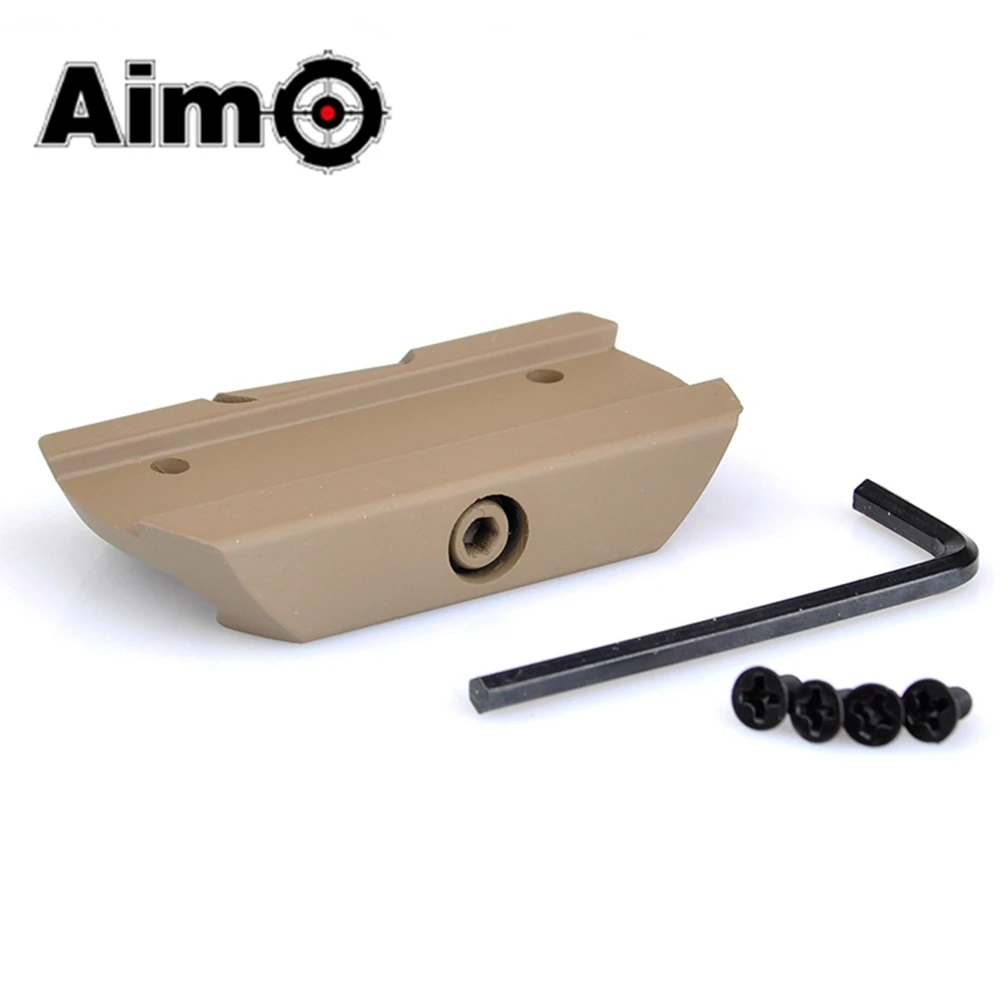 

Aim-O Airsoft Low Mount For T1/T2 Black / Dark Earth Aluminum TARGET TR02 Red Dot Tactical Scope Mounts AO1708 Hunting Accessory