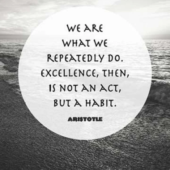 Aristotle - We Are Poster Print by Tara Moss (8 x 10)