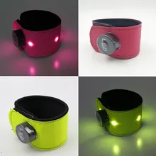 

1pcs Night Visible LED Equestrian Leggings Cheval Paardensport Riding Multi-color Optional Horse Racing Equipment A S