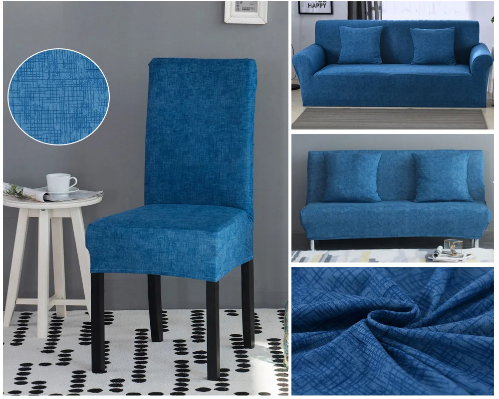 Spandex Chair Cover Stretch Seat Cover Chair Dining Slipcover Chair Furniture Covers housse de chaise Kitchen Chair Covers 1pc (4)