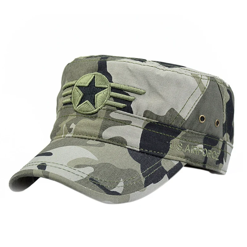 Камуфляж Кепки благодарны практические Snapback Шляпа Унисекс продукции Для Мужчин