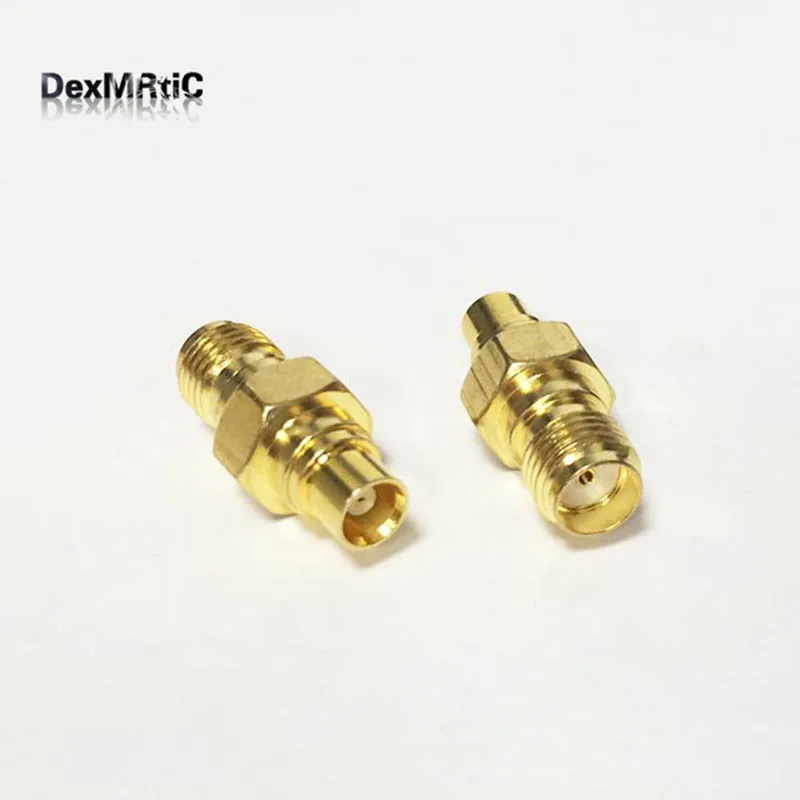 

1PC NEW SMA Female Jack to MCX Female Jack RF Coax Adapter convertor Straight Goldplated wholesale