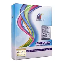 Molshine 10pcs TZe131 Compatible Label Tape for Brother TZe 131 TZ 131 TZ131 Black on Clear