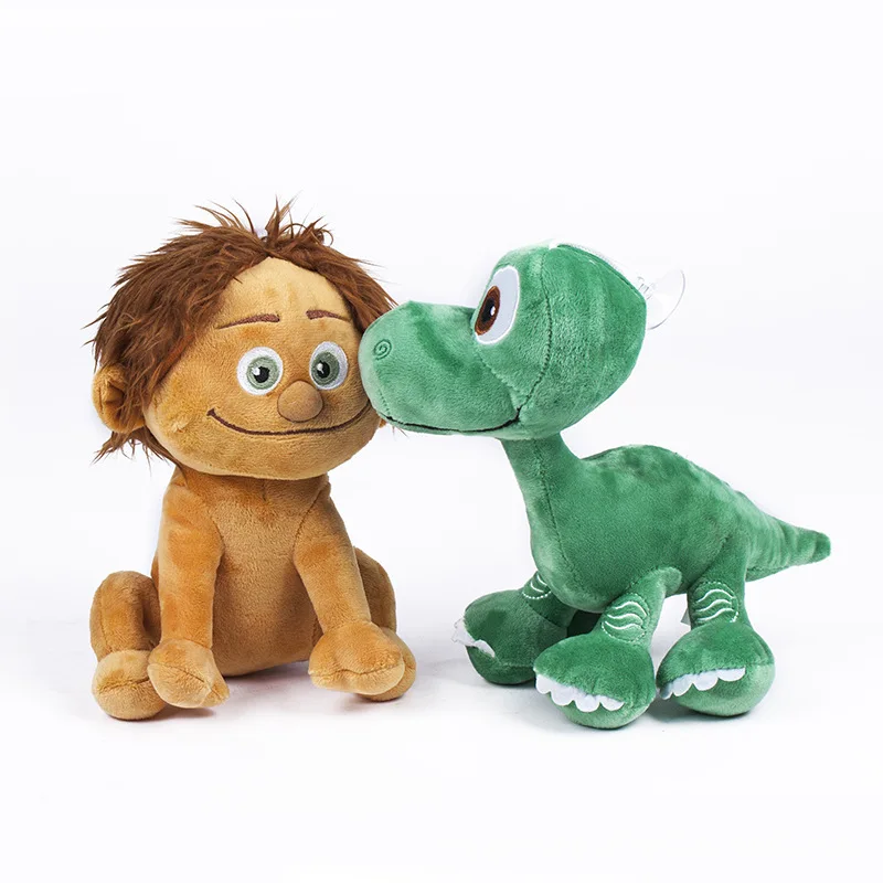 

22cm Pixar Movie The Good Dinosaur Spot & Dinosaur Arlo Plush Toys Doll Soft Stuffed Animals Toys for Kids Children Gifts